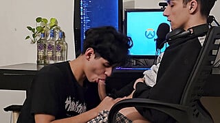 I wanted dick so I teased my boyfriend while he was playing Big Boobs Porn Video