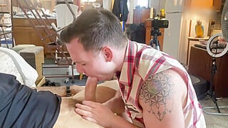 Hung Daddy Fills Muscle Twink Throat then Stretches His Hole Big Boobs Porn Video